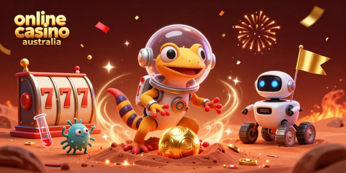Unveil the excitement of online casino Australia with a vibrant Martian adventure!