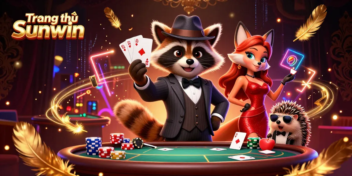 Experience thrilling gameplay at Trang chủ Sunwin with a vibrant scene featuring exciting poker action and stylish characters.